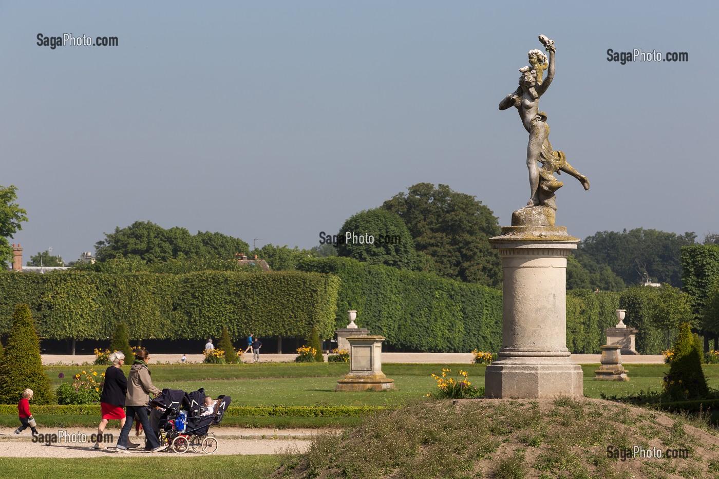 PARC DU CHATEAU DE SAINT-GERMAIN-EN-LAYE, YVELINES (78), FRANCE 