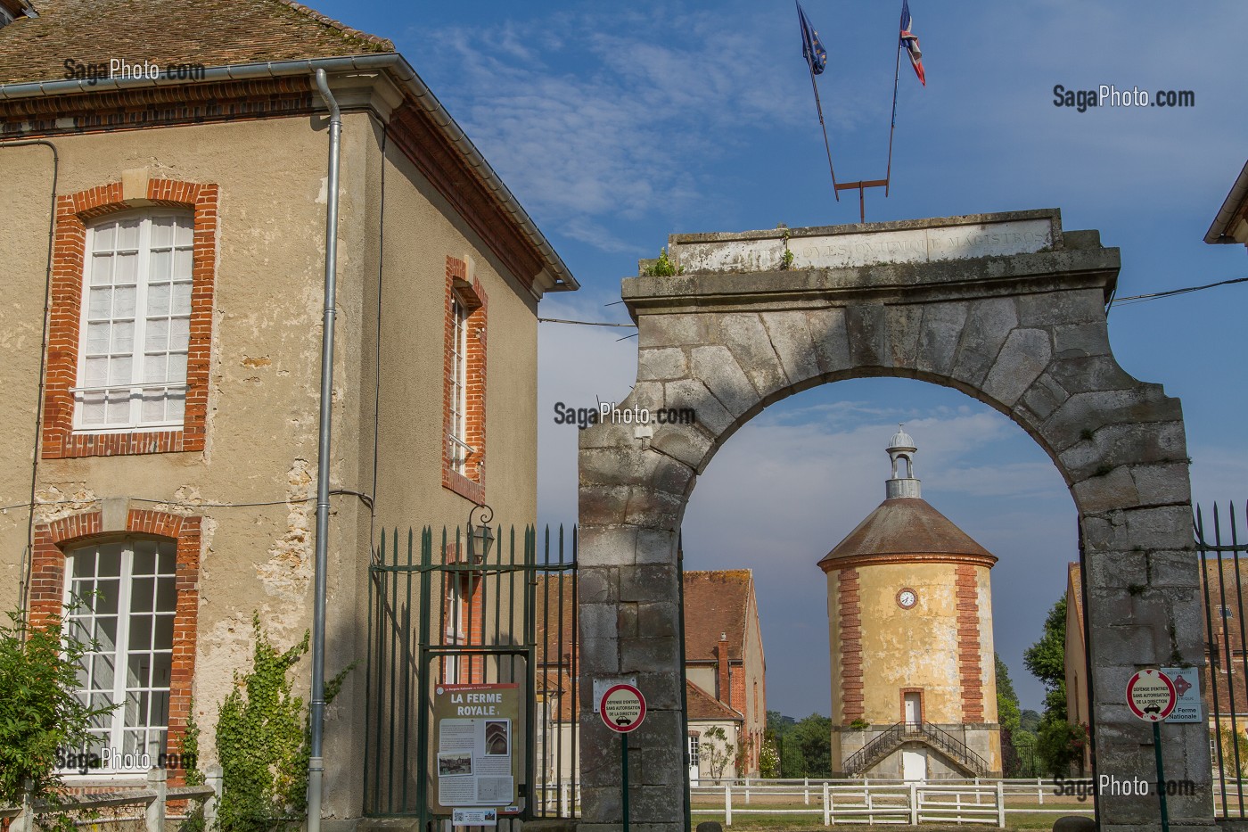 BERGERIE NATIONALE CONSTRUITE SOUS LOUIS XVI AU COEUR DU DOMAINE DE RAMBOUILLET, YVELINES (78), ILE-DE-FRANCE, FRANCE 