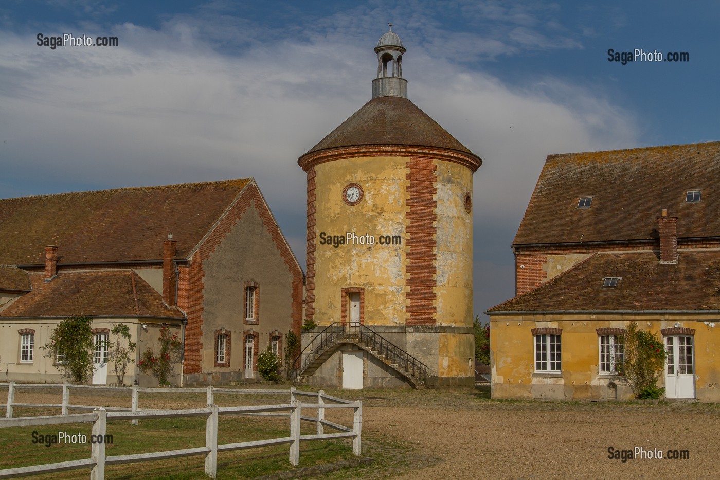 BERGERIE NATIONALE CONSTRUITE SOUS LOUIS XVI AU COEUR DU DOMAINE DE RAMBOUILLET, YVELINES (78), ILE-DE-FRANCE, FRANCE 