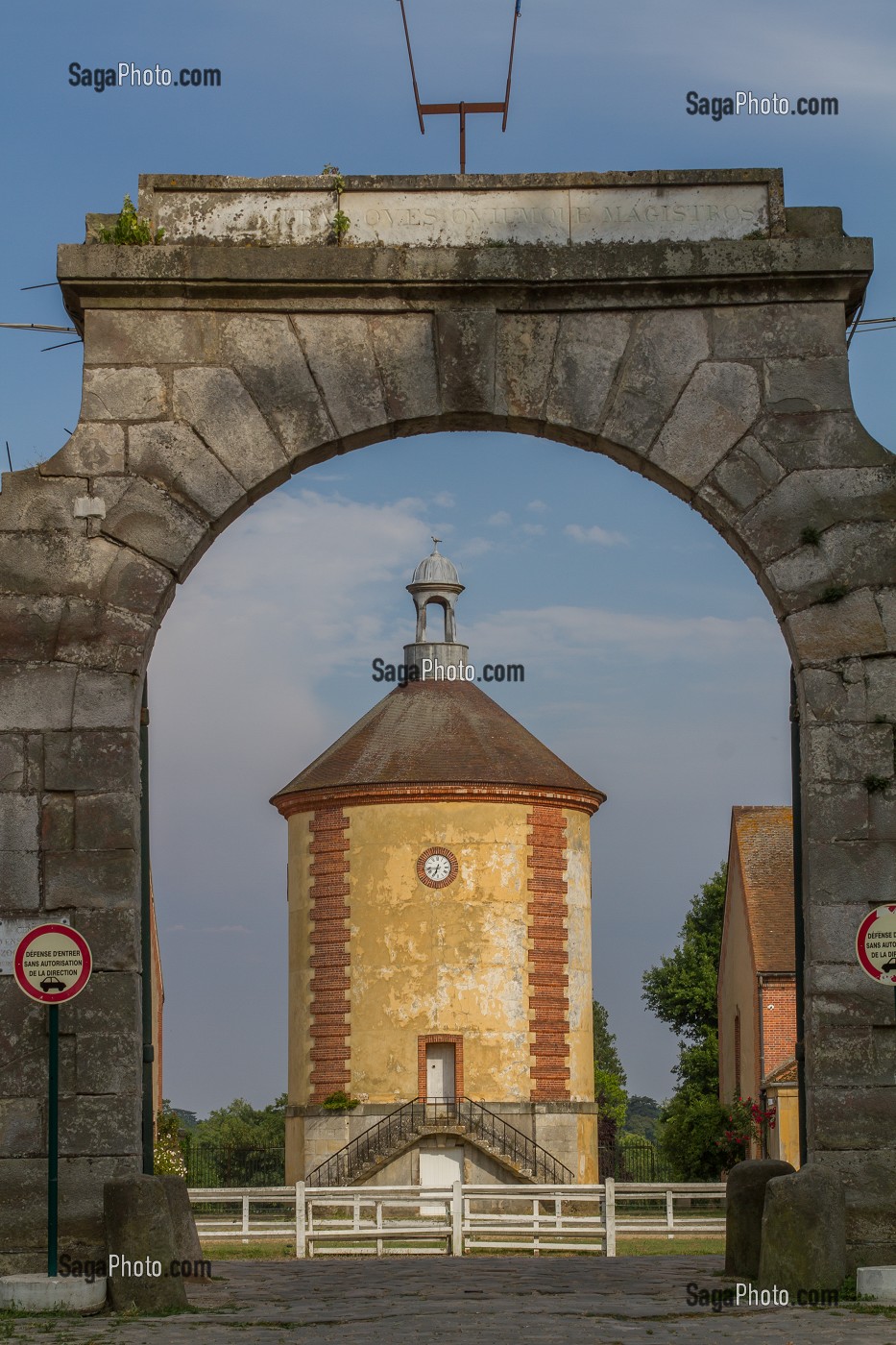 BERGERIE NATIONALE CONSTRUITE SOUS LOUIS XVI AU COEUR DU DOMAINE DE RAMBOUILLET, YVELINES (78), ILE-DE-FRANCE, FRANCE 