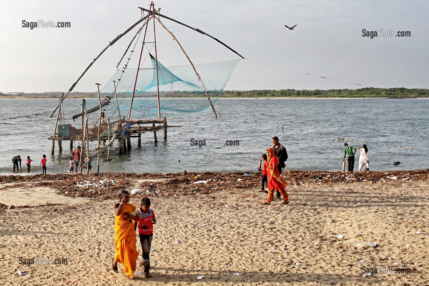ILLUSTRATION SUR LE KERALA, EN INDE DU SUD, INDE, ASIE 