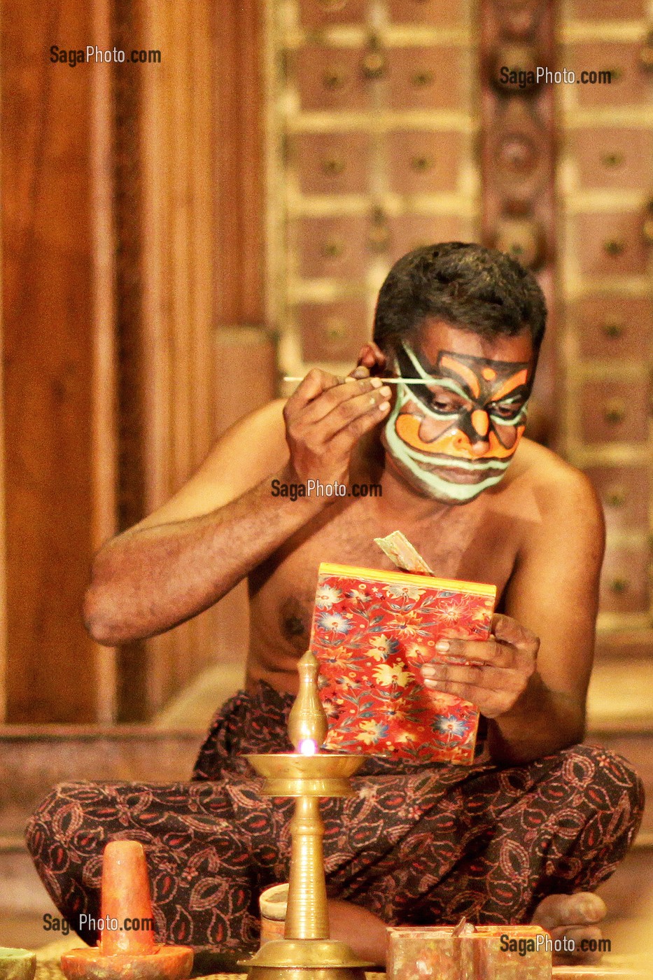 ILLUSTRATION SUR LE KERALA, EN INDE DU SUD, INDE, ASIE 