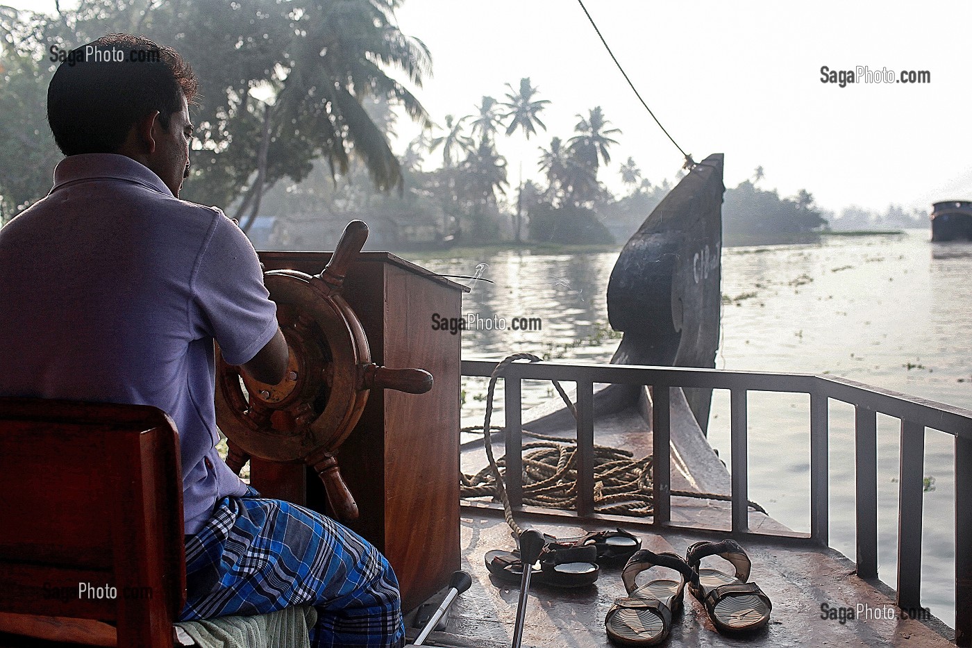 ILLUSTRATION SUR LE KERALA, EN INDE DU SUD, INDE, ASIE 