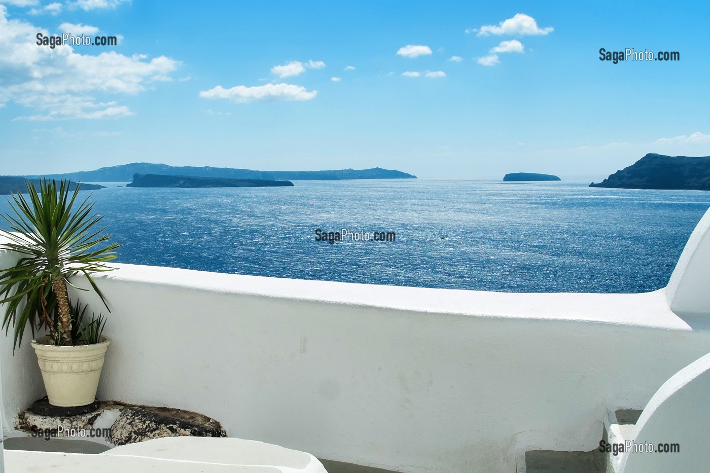 SANTORIN, JOYAU DES CYCLADES, GRECE 