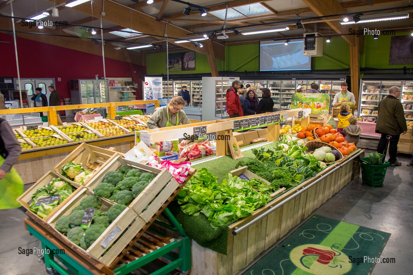 BIENVENUE A LA FERME, PRODUITS FERMIERS ET ARTISANAUX, CAEN, (14) CALVADOS, BASSE NORMANDIE, FRANCE 