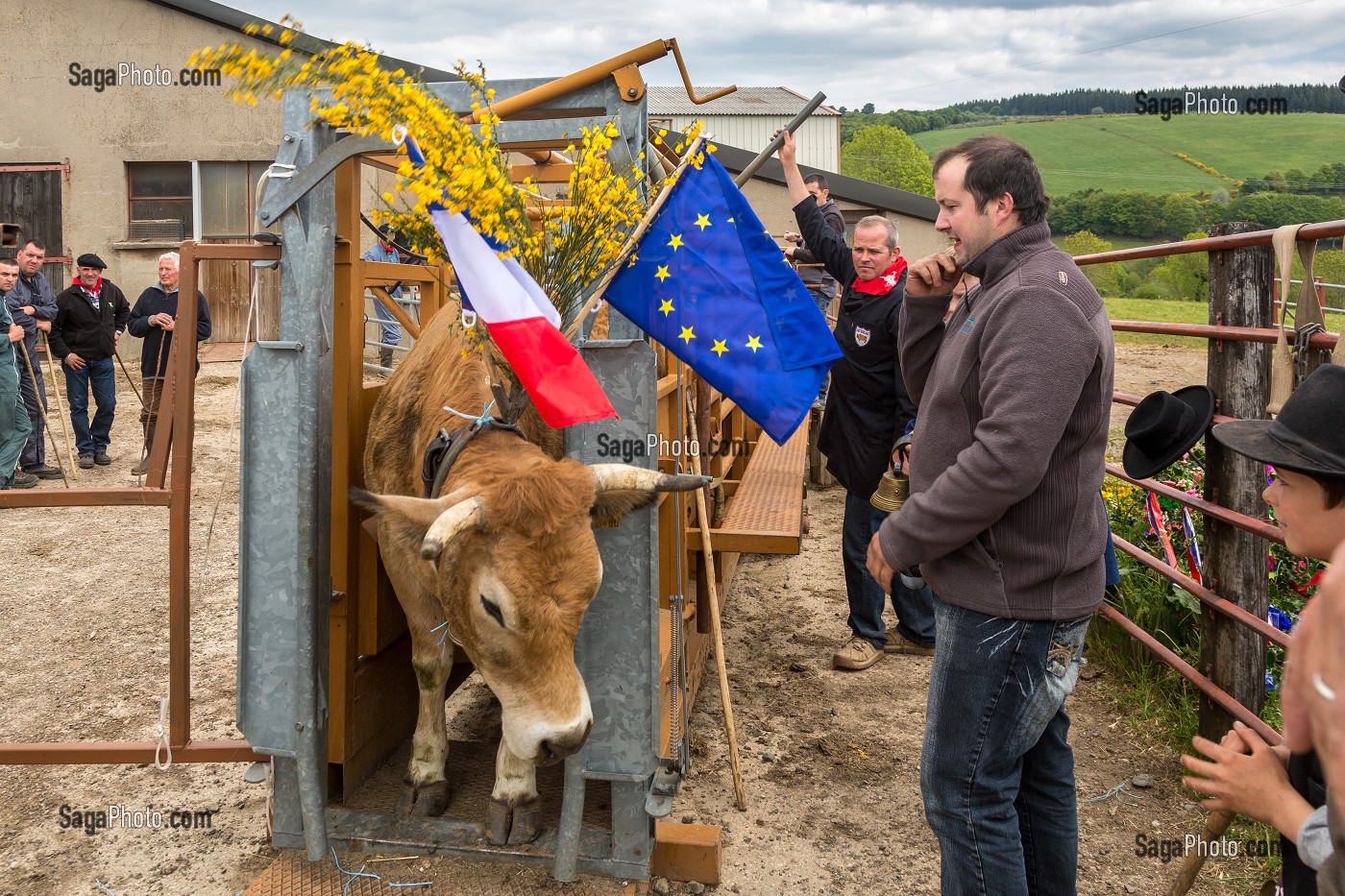 FETE DE LA TRANSHUMANCE, LOZERE (48), FRANCE 