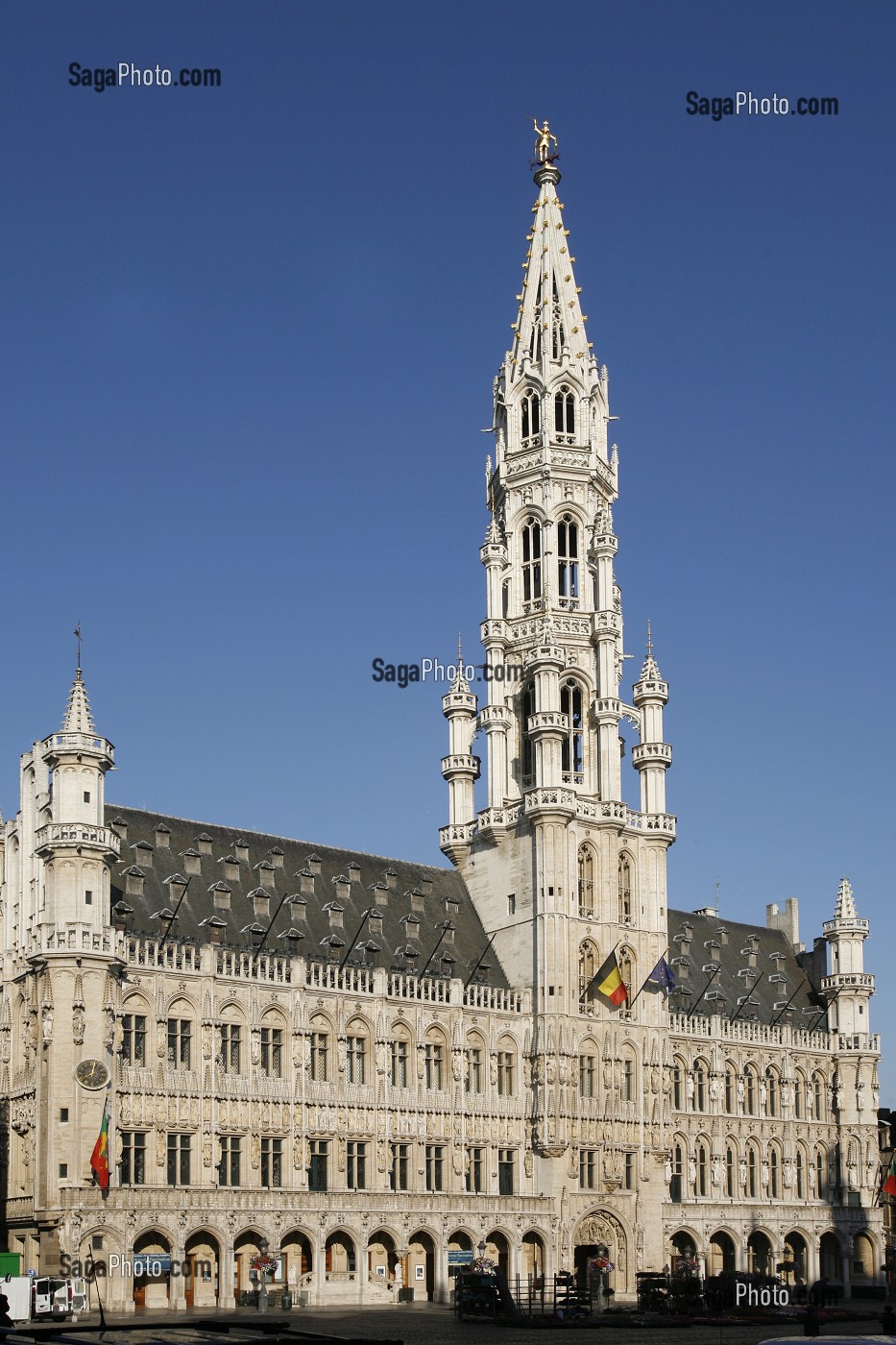 HOTEL DE VILLE, GRAND PLACE, BRUXELLES, BELGIQUE 