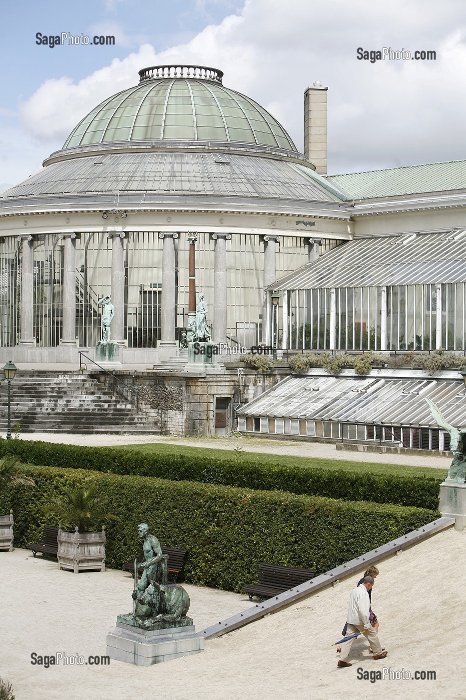 LES SERRES DU JARDIN BOTANIQUE, SALLE DE SPECTACLES DITE LE BOTANIQUE, BRUXELLES, BELGIQUE 