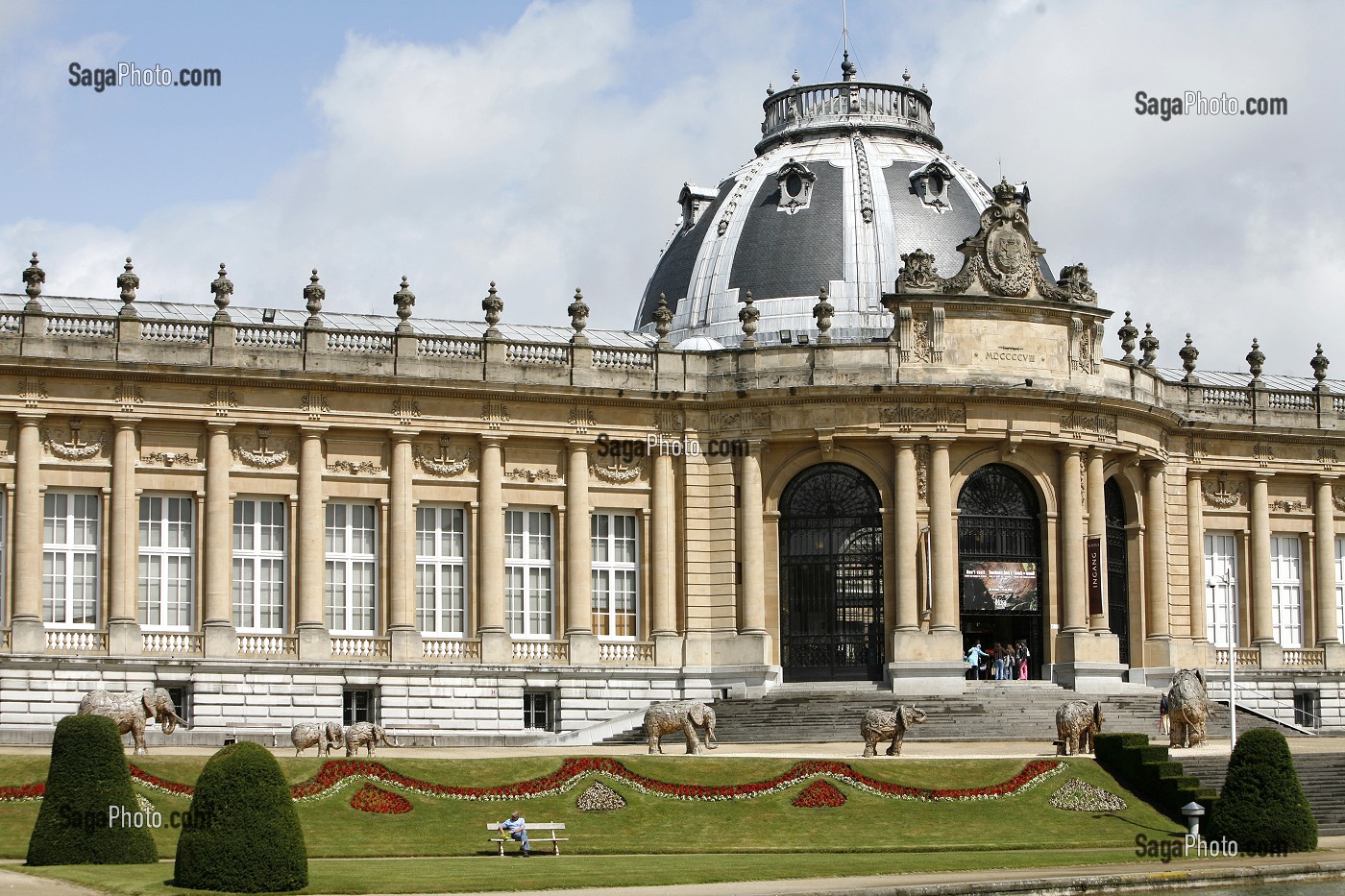 JARDIN DU MUSEE ROYAL DE L'AFRIQUE CENTRALE, BRUXELLES, BELGIQUE 