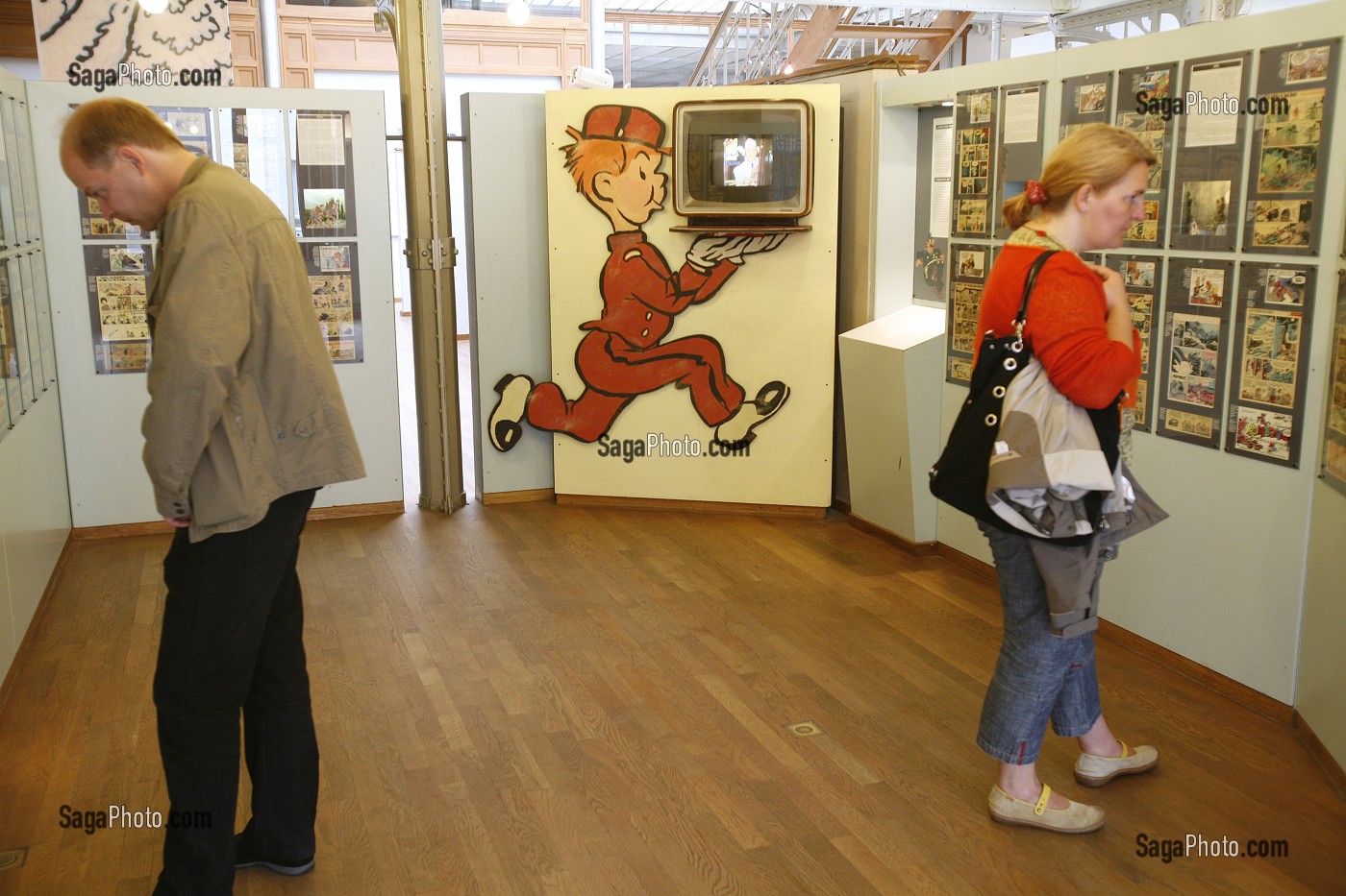 CENTRE BELGE DE LA BANDE DESSINEE, BRUXELLES, BELGIQUE 