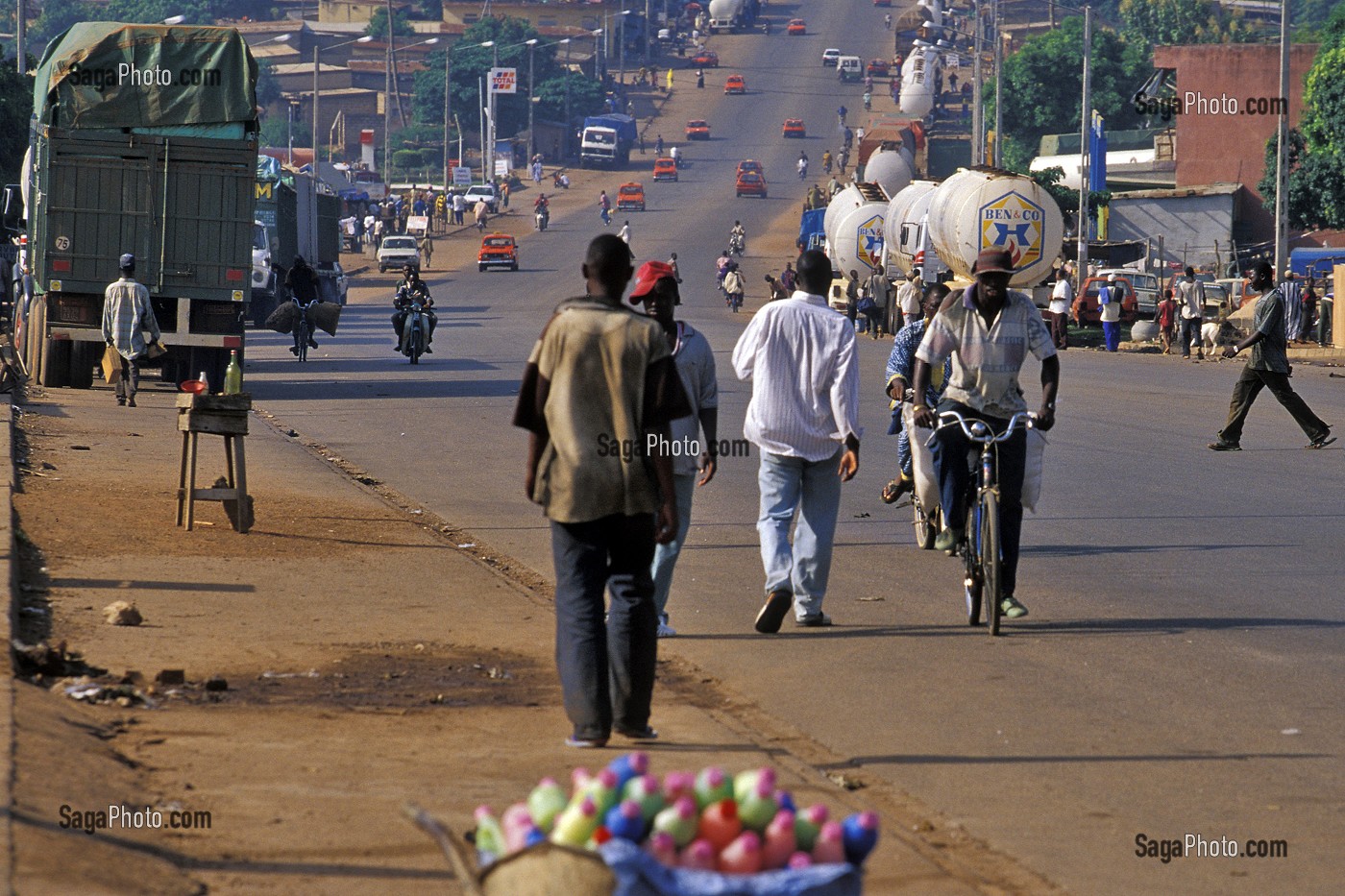 photo de ROUTE DE BOUAKE, CIRCULATION