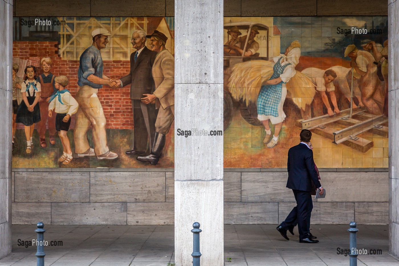 ILLUSTRATION VILLE DE BERLIN, ALLEMAGNE 