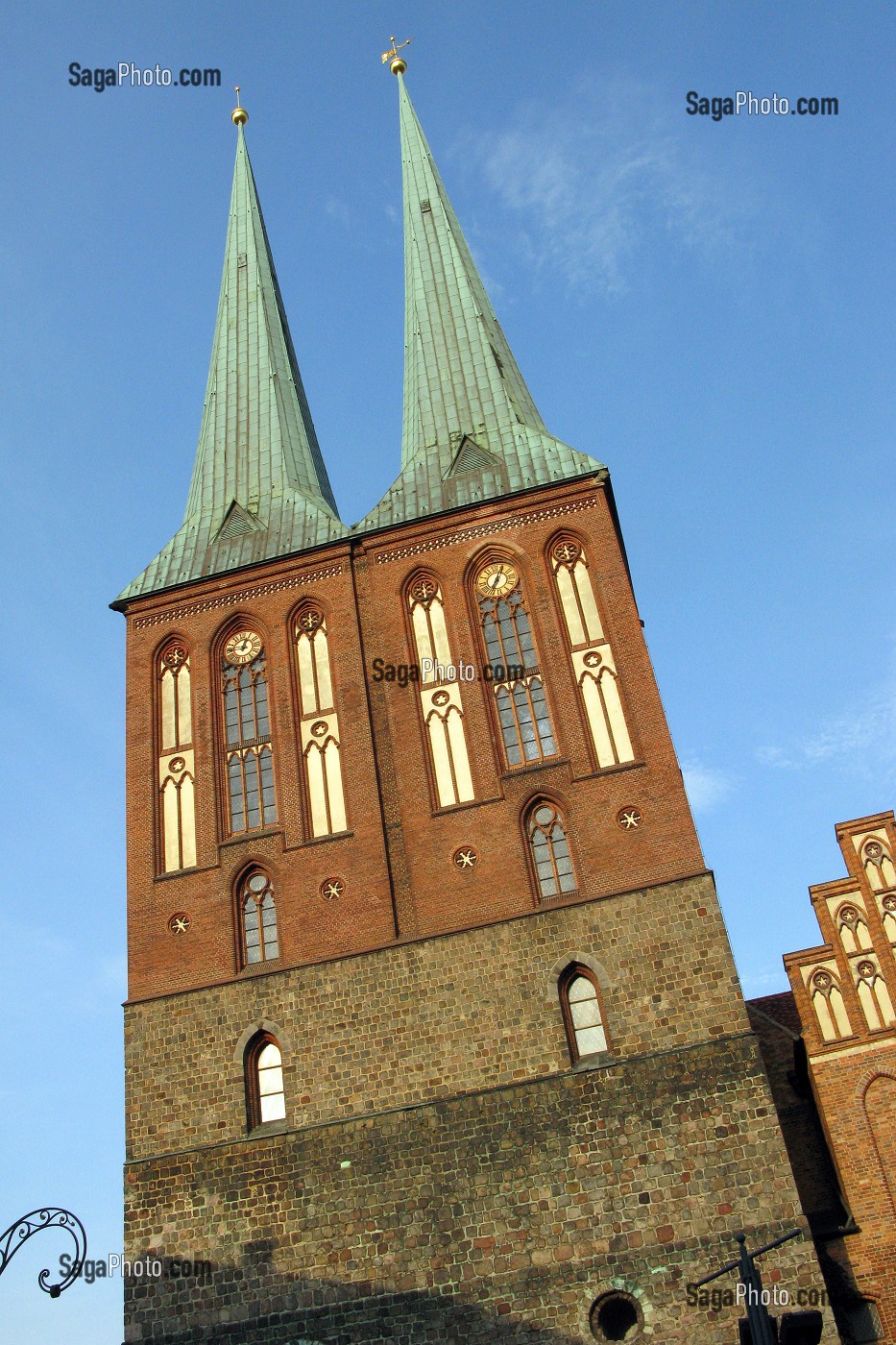 EGLISE SAINT-NICOLAS, NIKOLAIKIRCHE, BERLIN, ALLEMAGNE 