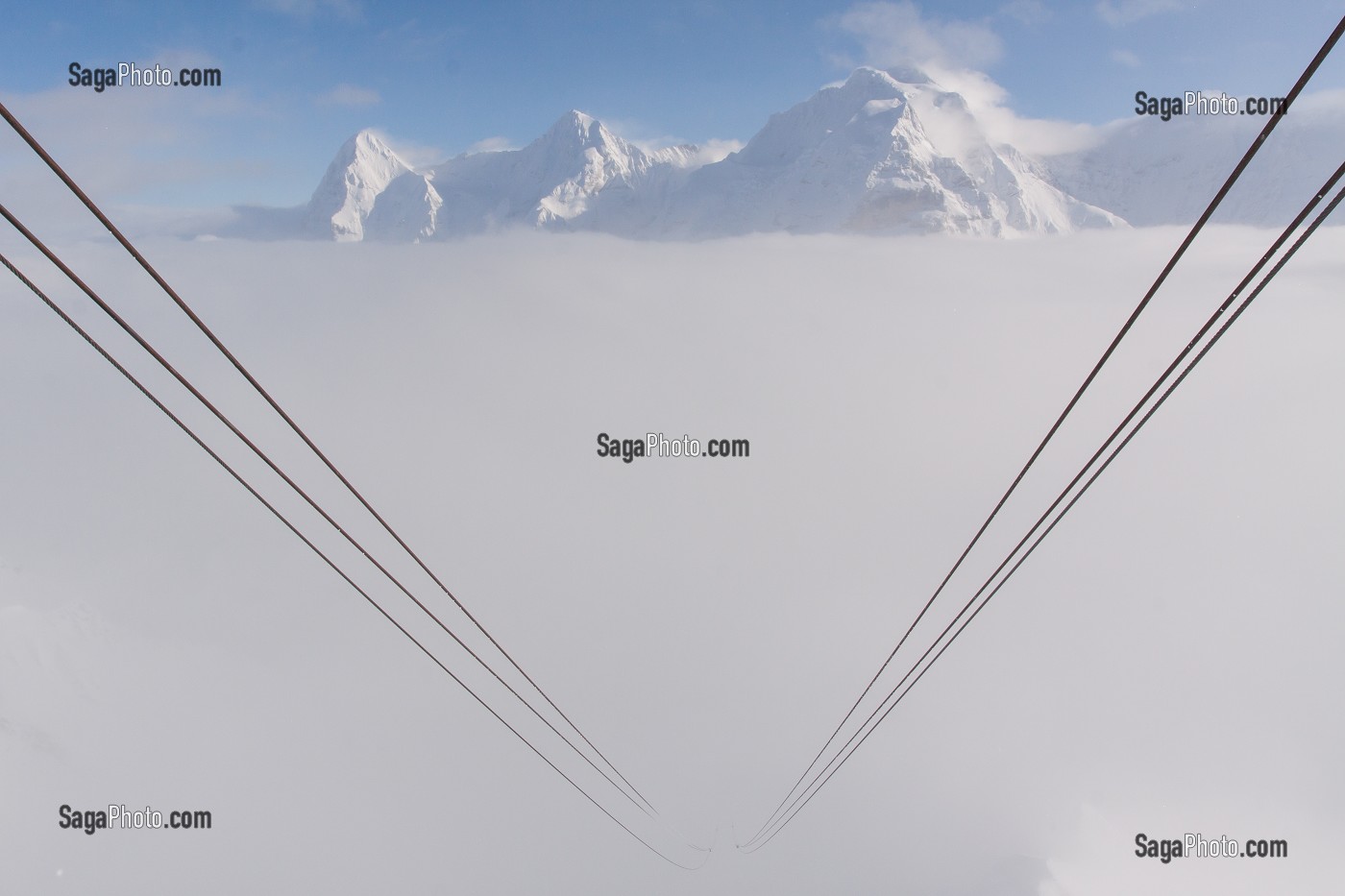 CANTON DE BERNE EN HIVER, SUISSE 