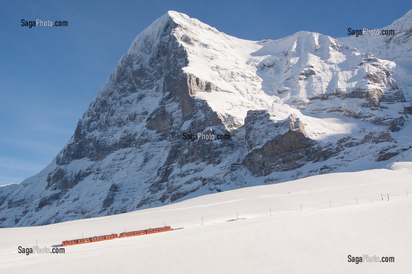 CANTON DE BERNE EN HIVER, SUISSE 