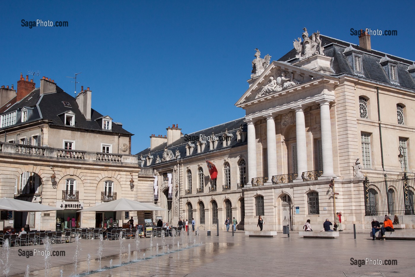 DIJON, CAPITALE DE LA BOURGOGNE, FRANCE 