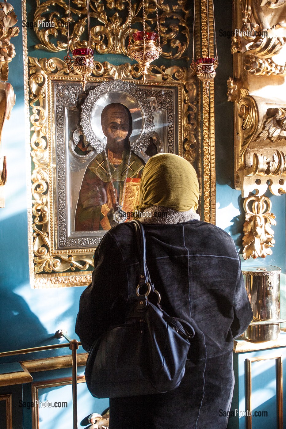 RELIGION ORTHODOXE, MOSCOU, CAPITALE DE LA RUSSIE 