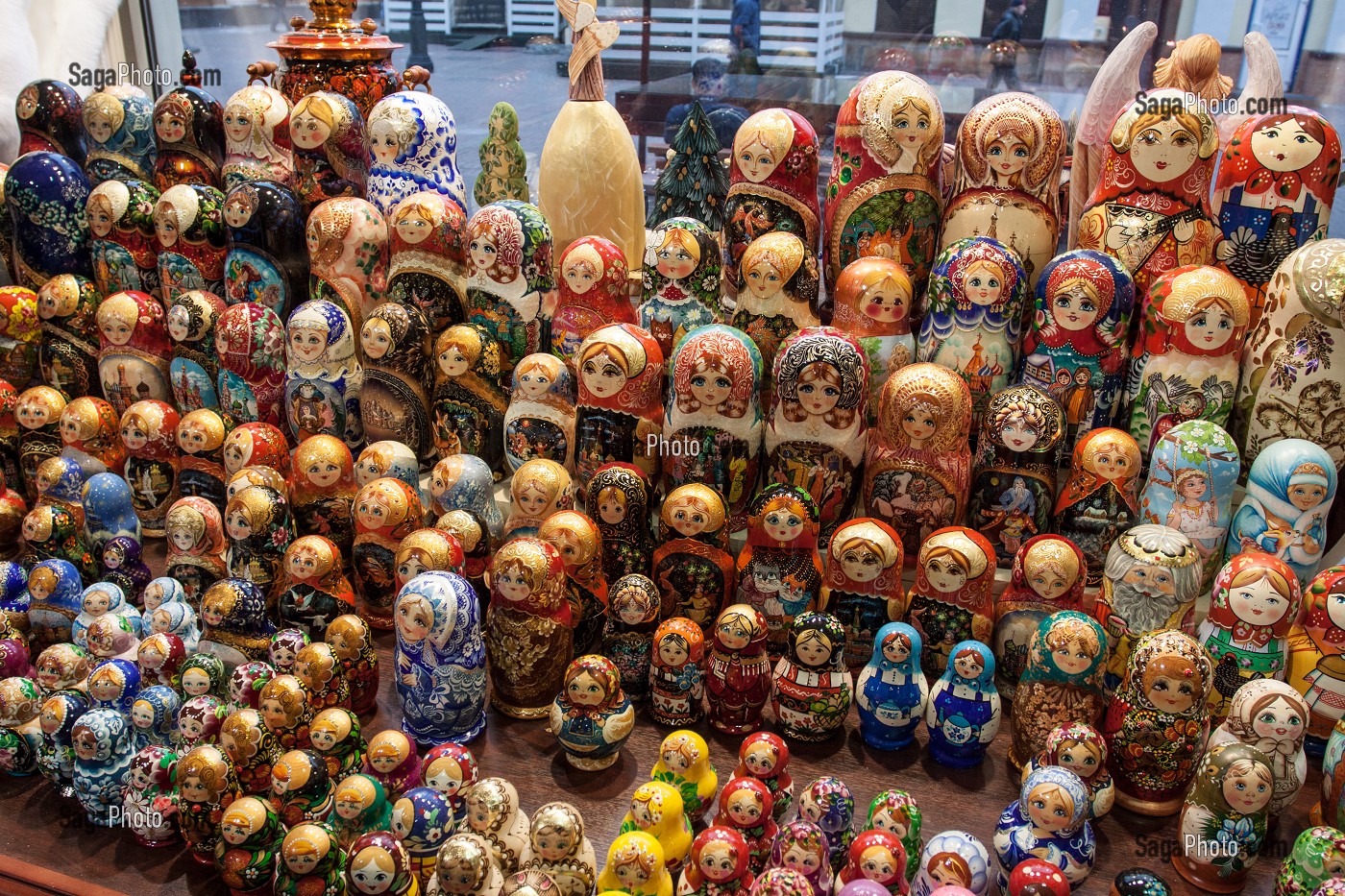 MATRIOCHKAS, MOSCOU, CAPITALE DE LA RUSSIE 