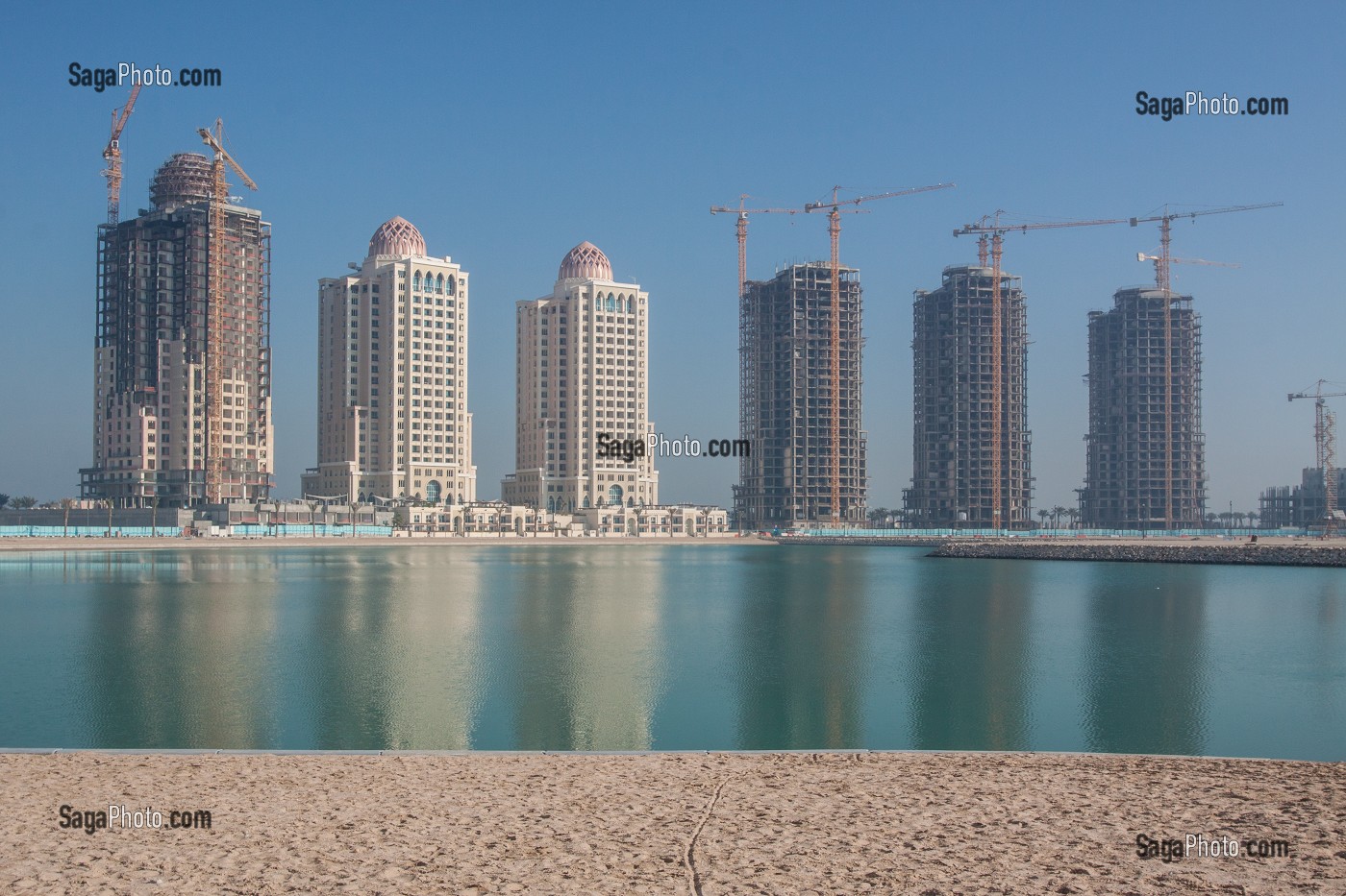 ILLUSTRATION QATAR, GOLFE PERSIQUE, MOYEN-ORIENT 