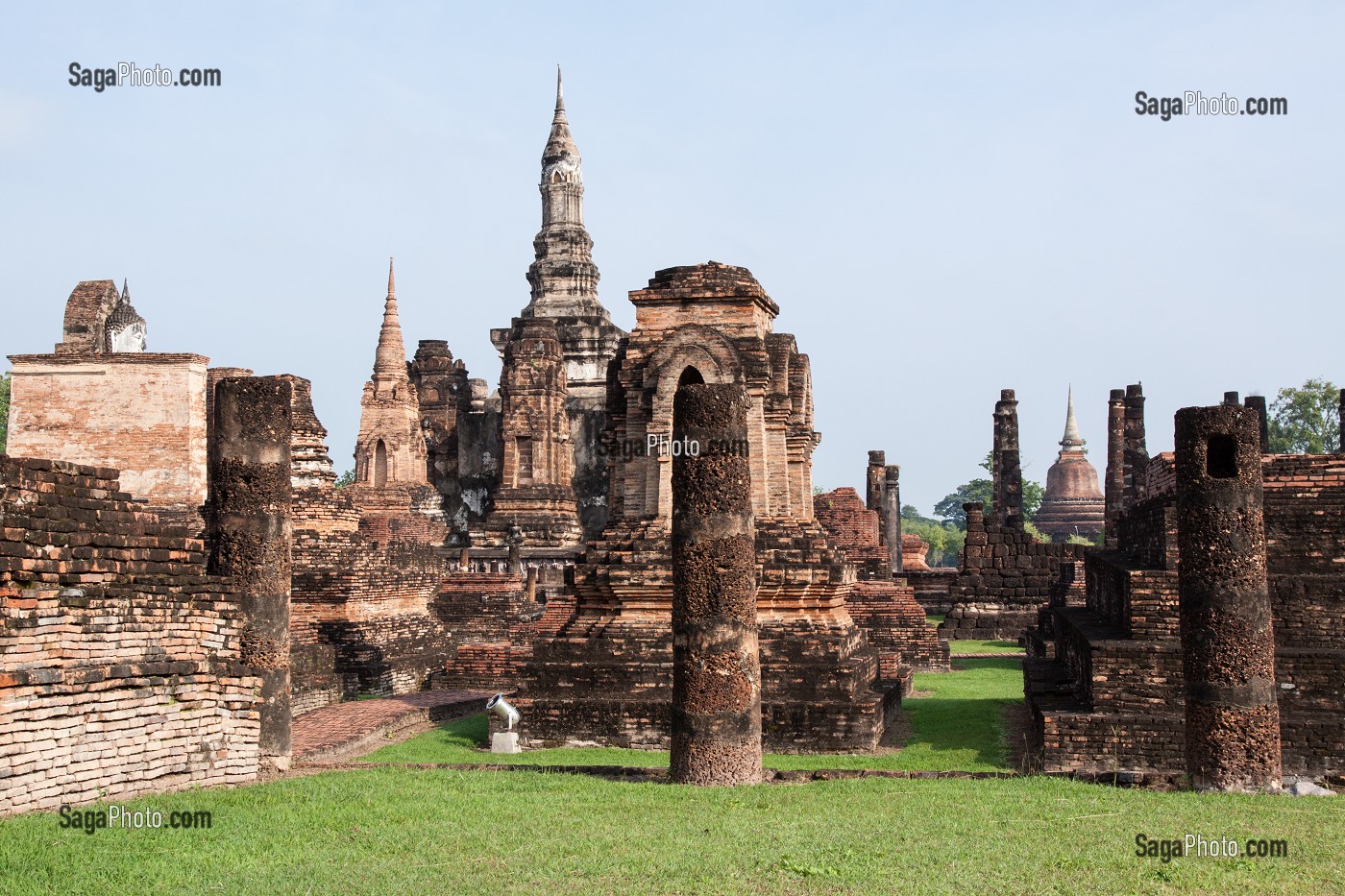 PARC HISTORIQUE DE SUKHOTHAI, THAILANDE, ASIE 