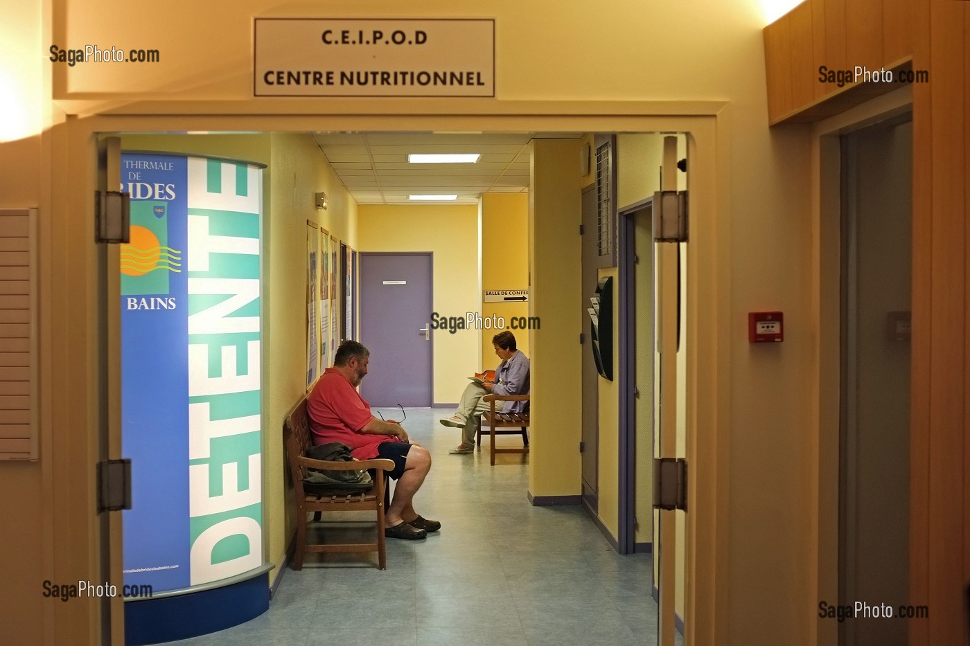 TRAITEMENT DE L'OBESITE AU CENTRE DE CURE THERMALE DE BRIDES-LES-BAINS, SAVOIE, FRANCE 