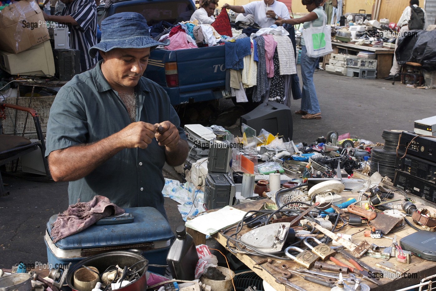 MARCHE DE SANTO DOMINGO, CAPITALE DE LA REPUBLIQUE DOMINICAINE, REPUBLIQUE DOMINICAINE 