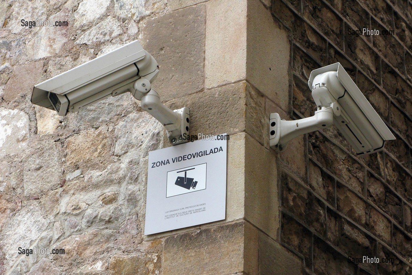 CAMERAS DE SURVEILLANCE VIDEO DE LA VILLE DE BARCELONE 