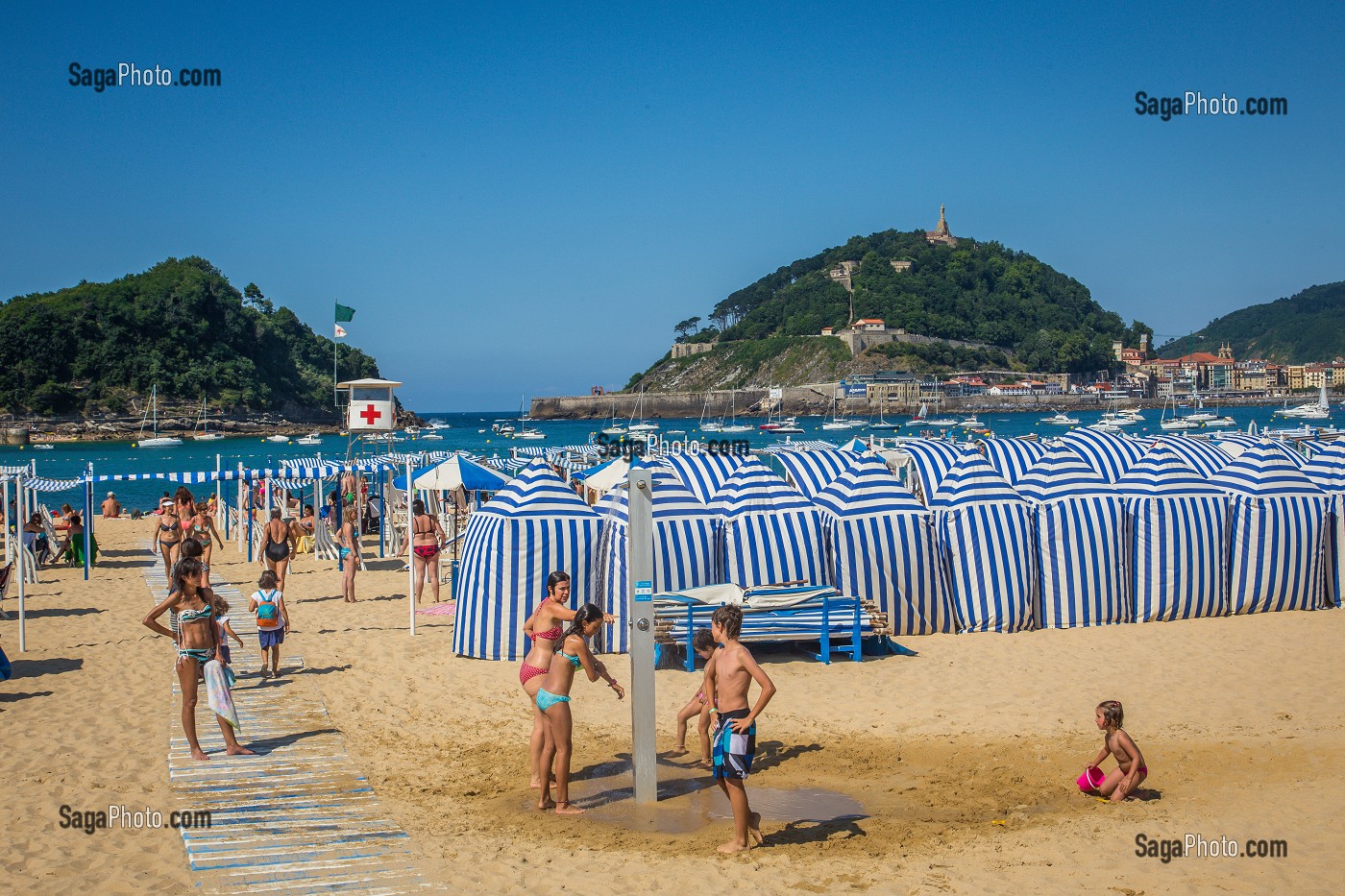 SAINT SEBASTIEN, DONOSTIA, CAPITALE EUROPEENNE DE LA CULTURE 2016, PAYS BASQUE, ESPAGNE 