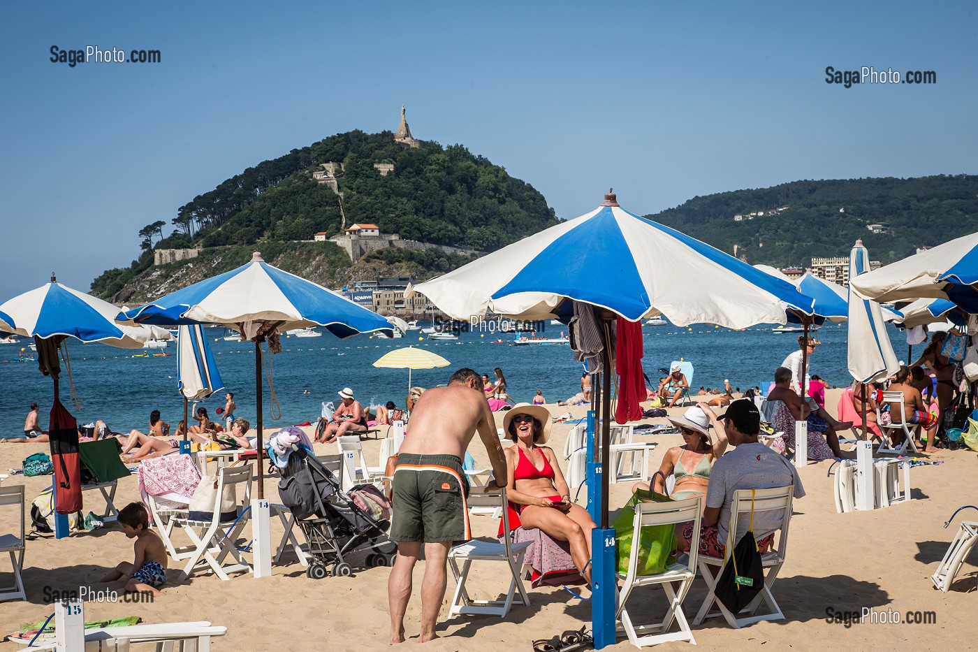 SAINT SEBASTIEN, DONOSTIA, CAPITALE EUROPEENNE DE LA CULTURE 2016, PAYS BASQUE, ESPAGNE 