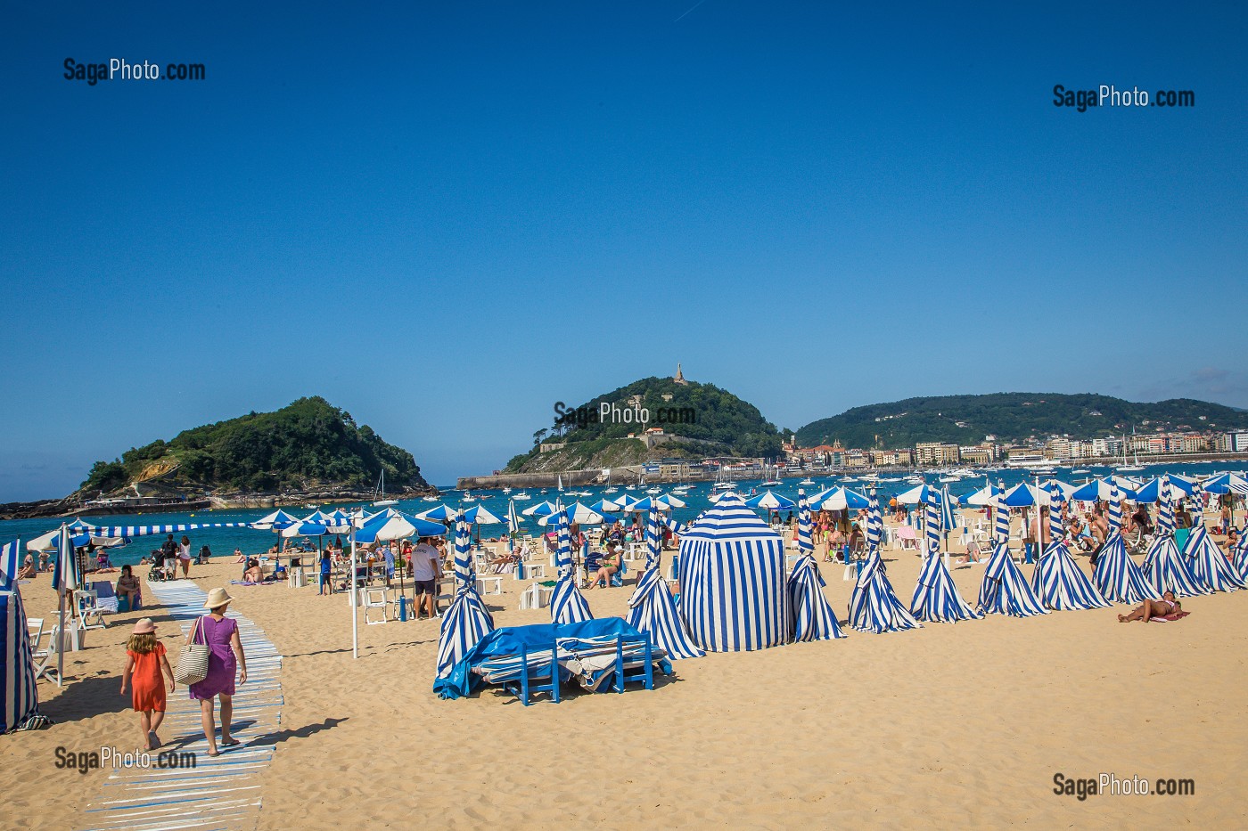 SAINT SEBASTIEN, DONOSTIA, CAPITALE EUROPEENNE DE LA CULTURE 2016, PAYS BASQUE, ESPAGNE 
