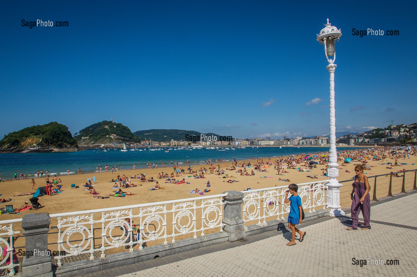 SAINT SEBASTIEN, DONOSTIA, CAPITALE EUROPEENNE DE LA CULTURE 2016, PAYS BASQUE, ESPAGNE 