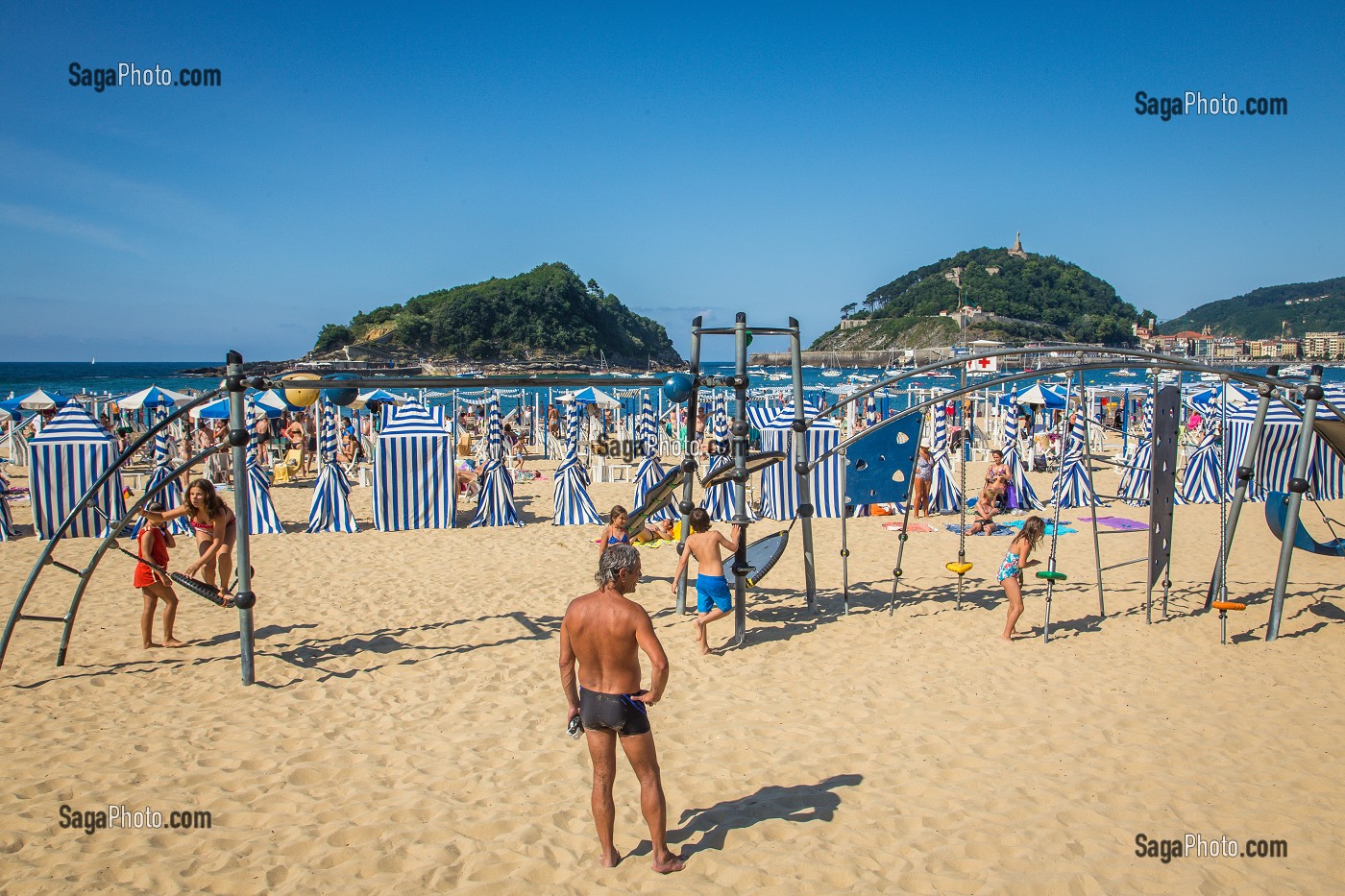 SAINT SEBASTIEN, DONOSTIA, CAPITALE EUROPEENNE DE LA CULTURE 2016, PAYS BASQUE, ESPAGNE 