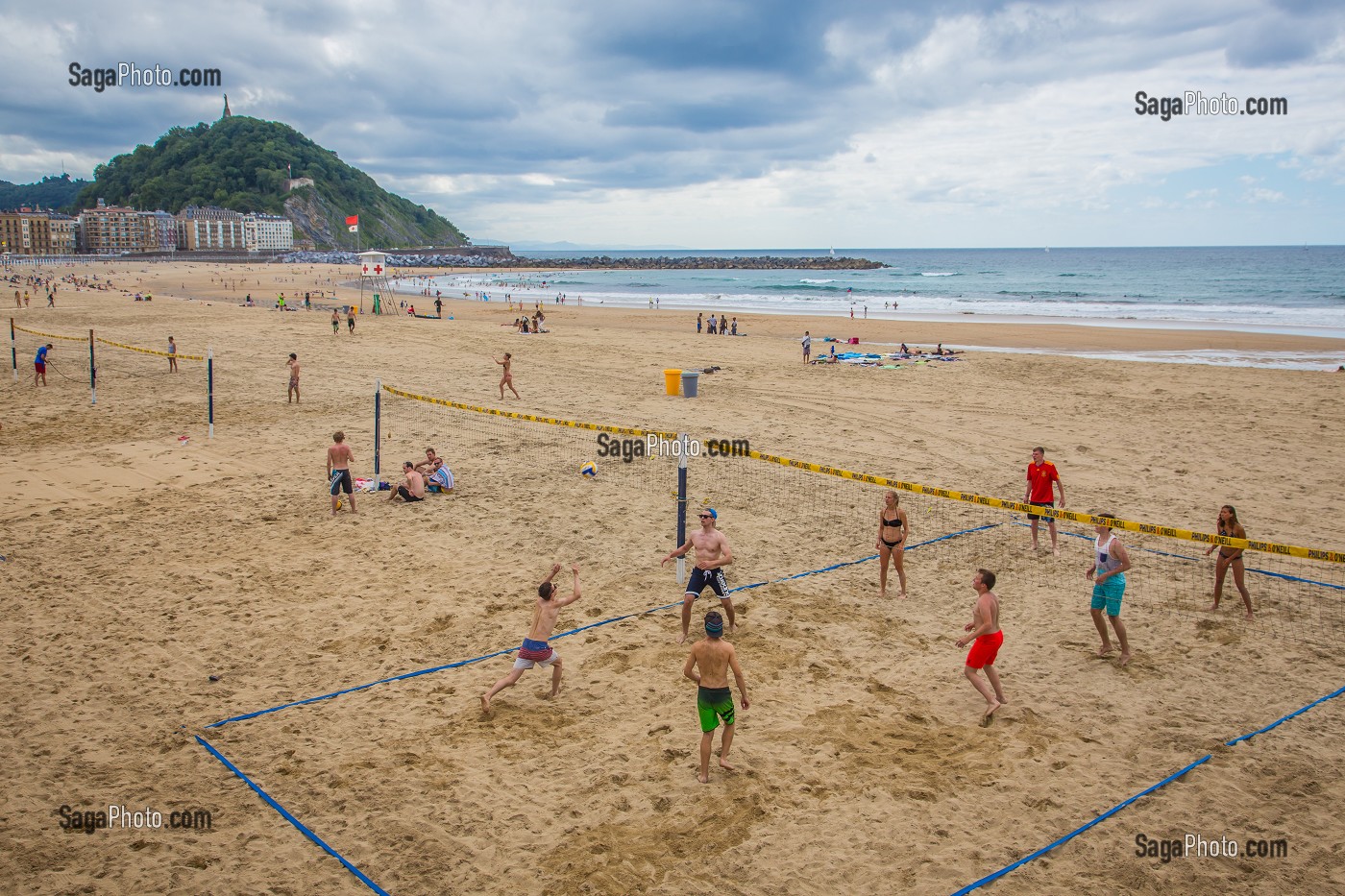 SAINT SEBASTIEN, DONOSTIA, CAPITALE EUROPEENNE DE LA CULTURE 2016, PAYS BASQUE, ESPAGNE 