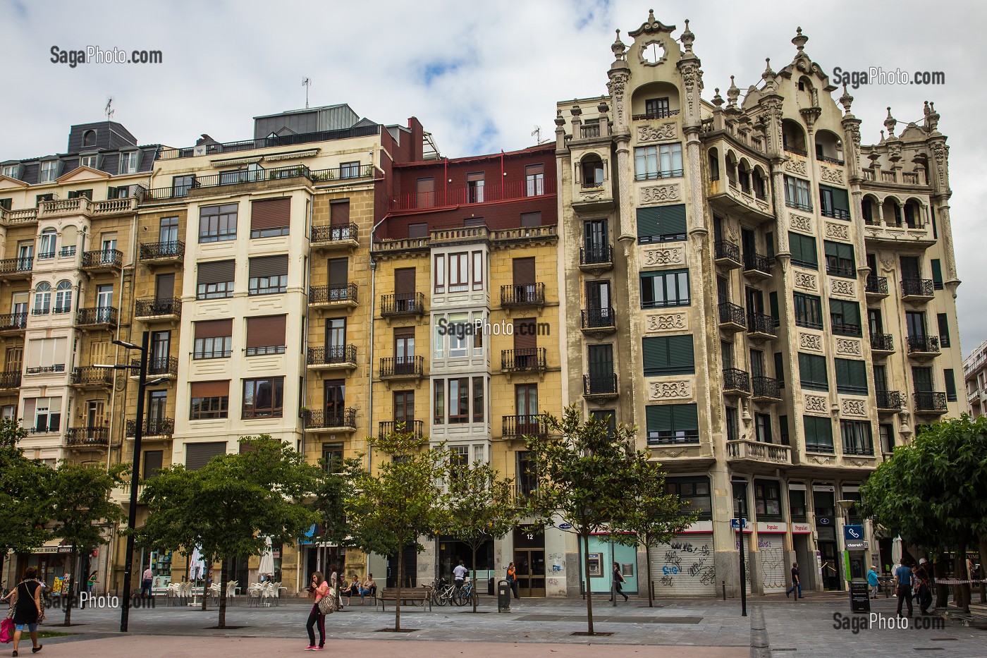 SAINT SEBASTIEN, DONOSTIA, CAPITALE EUROPEENNE DE LA CULTURE 2016, PAYS BASQUE, ESPAGNE 