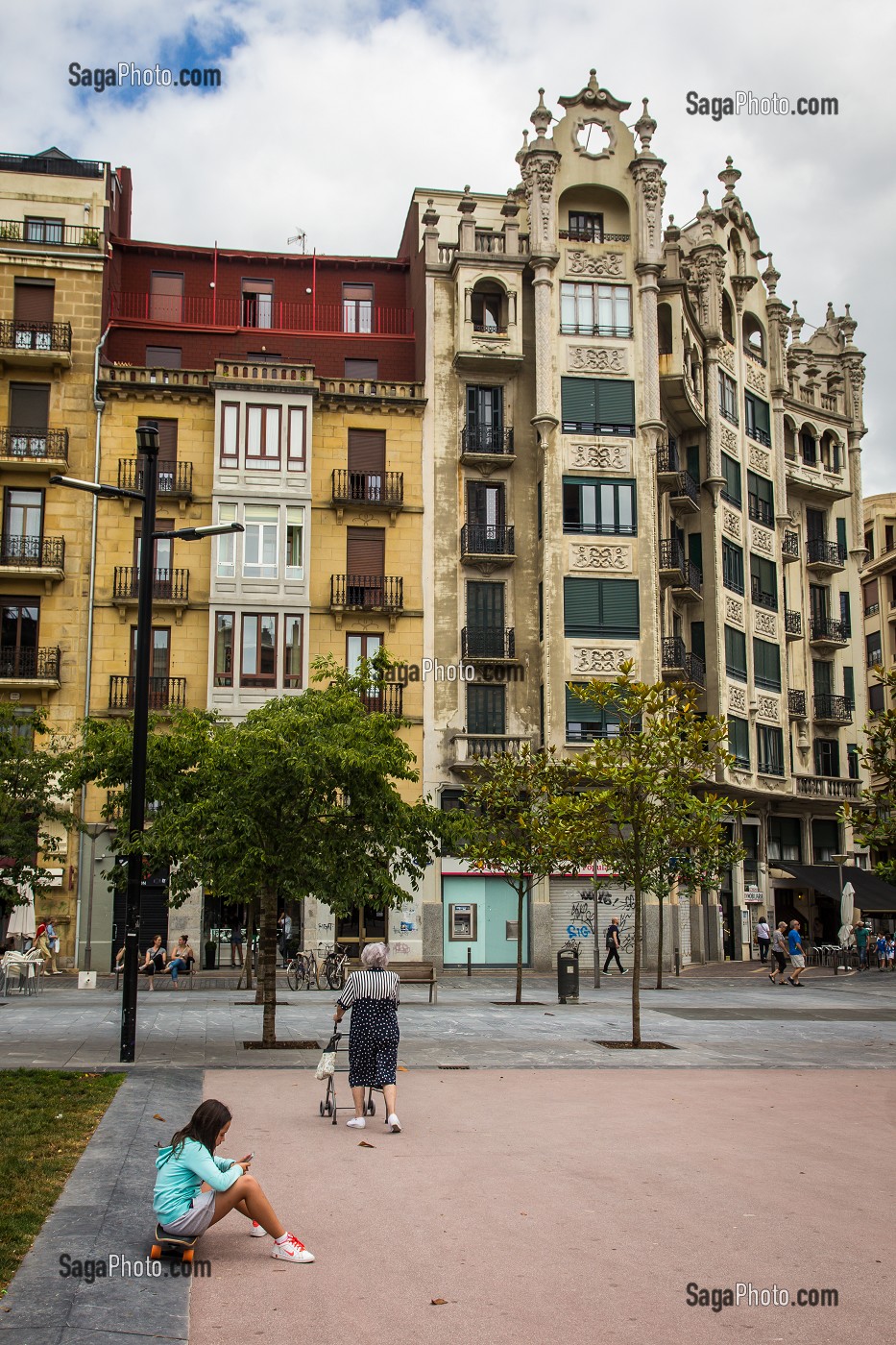 SAINT SEBASTIEN, DONOSTIA, CAPITALE EUROPEENNE DE LA CULTURE 2016, PAYS BASQUE, ESPAGNE 