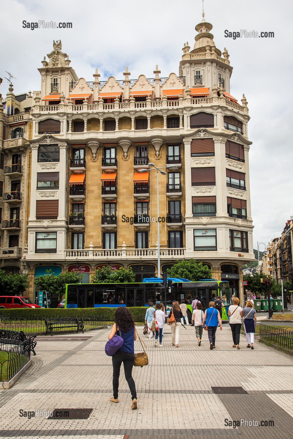 SAINT SEBASTIEN, DONOSTIA, CAPITALE EUROPEENNE DE LA CULTURE 2016, PAYS BASQUE, ESPAGNE 