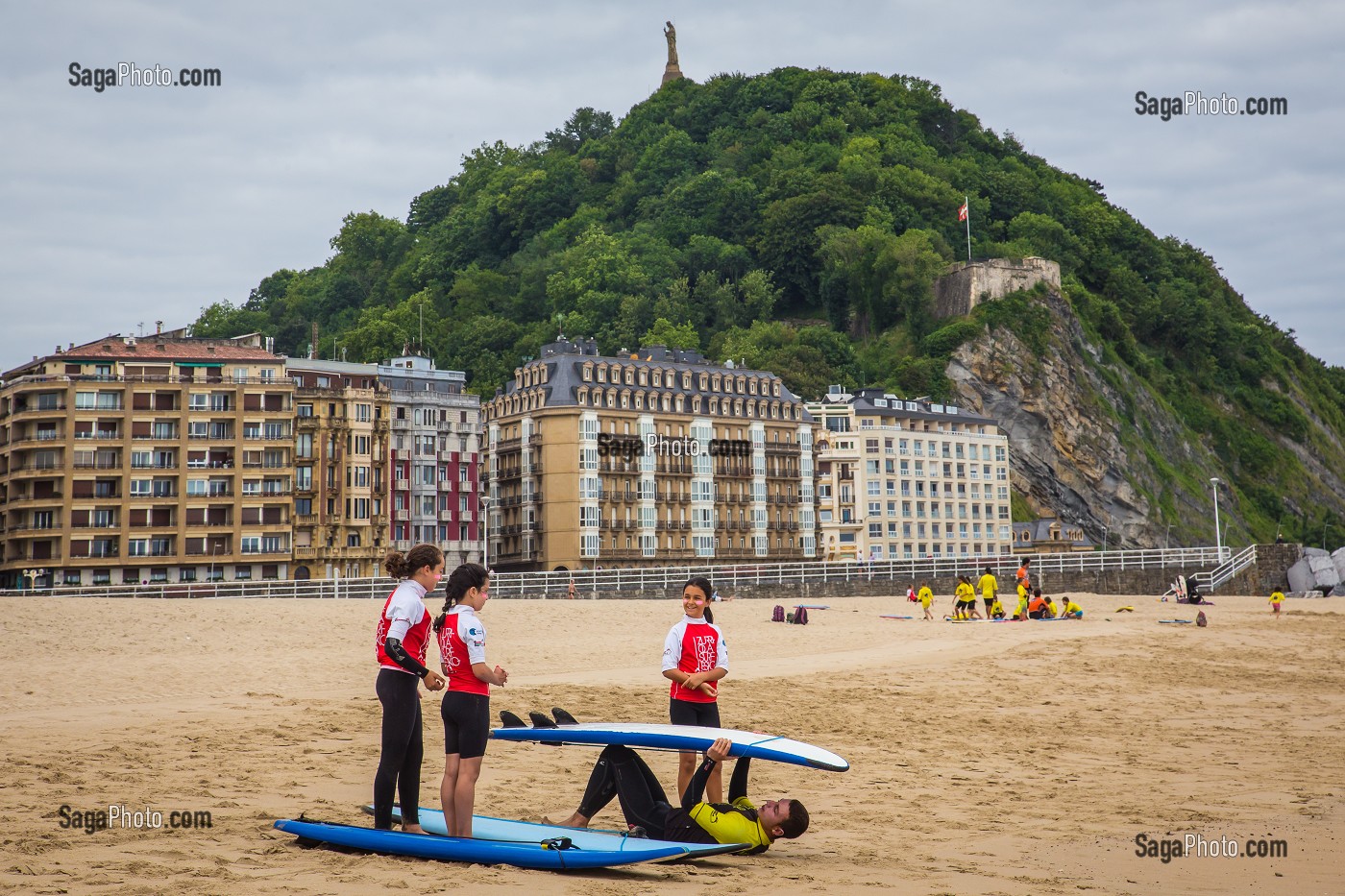 SAINT SEBASTIEN, DONOSTIA, CAPITALE EUROPEENNE DE LA CULTURE 2016, PAYS BASQUE, ESPAGNE 