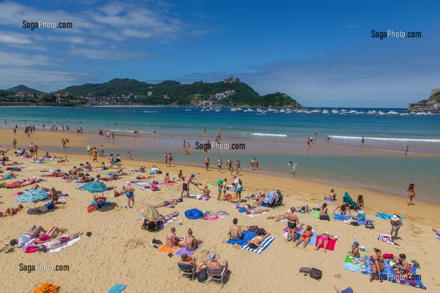 SAINT SEBASTIEN, DONOSTIA, CAPITALE EUROPEENNE DE LA CULTURE 2016, PAYS BASQUE, ESPAGNE 