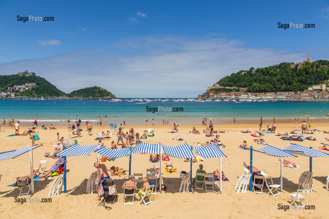 SAINT SEBASTIEN, DONOSTIA, CAPITALE EUROPEENNE DE LA CULTURE 2016, PAYS BASQUE, ESPAGNE 