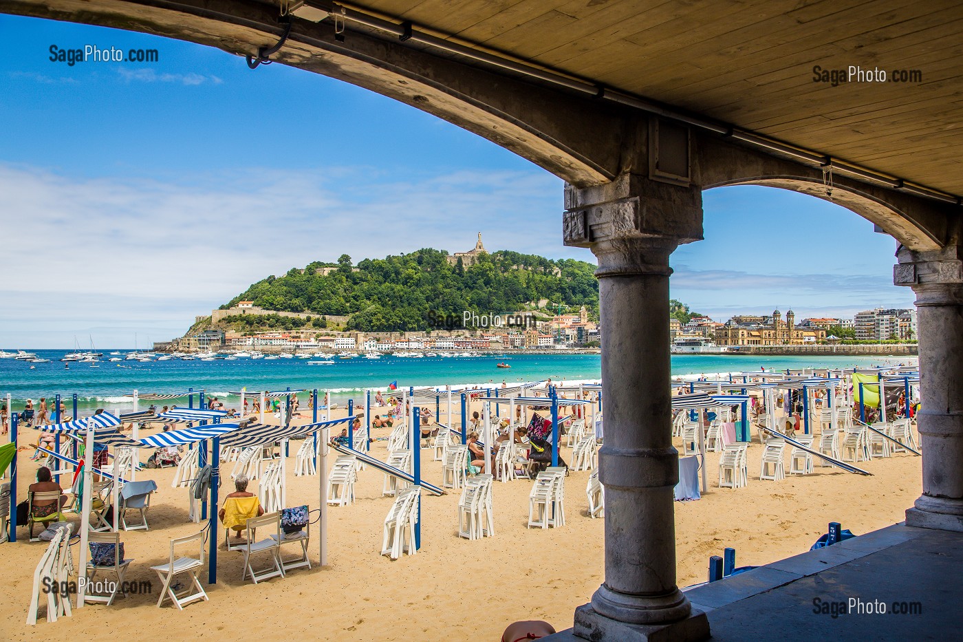 SAINT SEBASTIEN, DONOSTIA, CAPITALE EUROPEENNE DE LA CULTURE 2016, PAYS BASQUE, ESPAGNE 