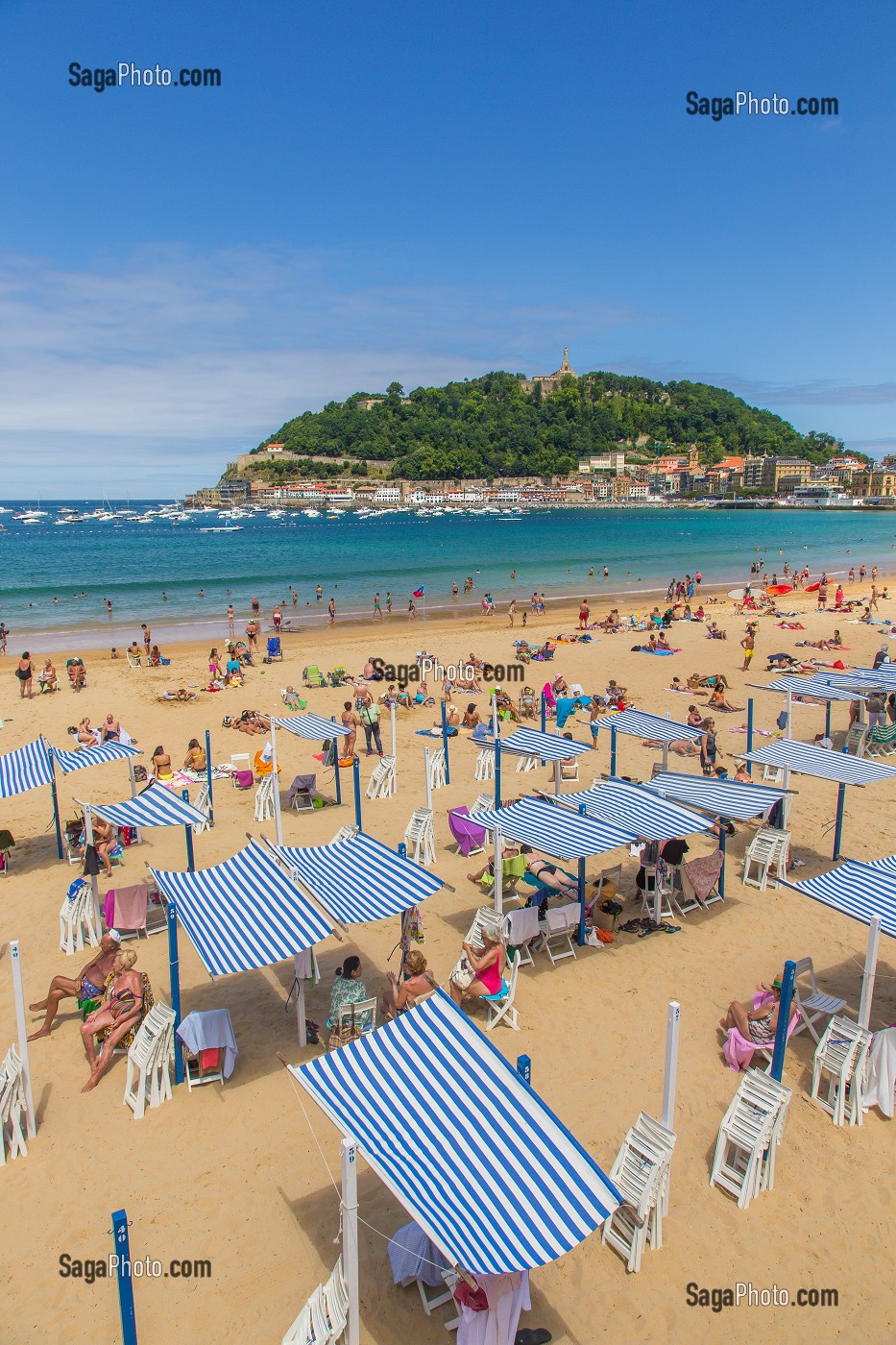 SAINT SEBASTIEN, DONOSTIA, CAPITALE EUROPEENNE DE LA CULTURE 2016, PAYS BASQUE, ESPAGNE 