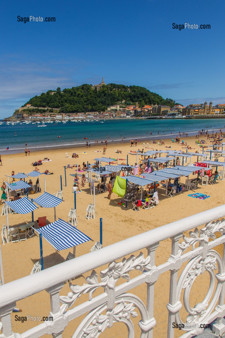 SAINT SEBASTIEN, DONOSTIA, CAPITALE EUROPEENNE DE LA CULTURE 2016, PAYS BASQUE, ESPAGNE 