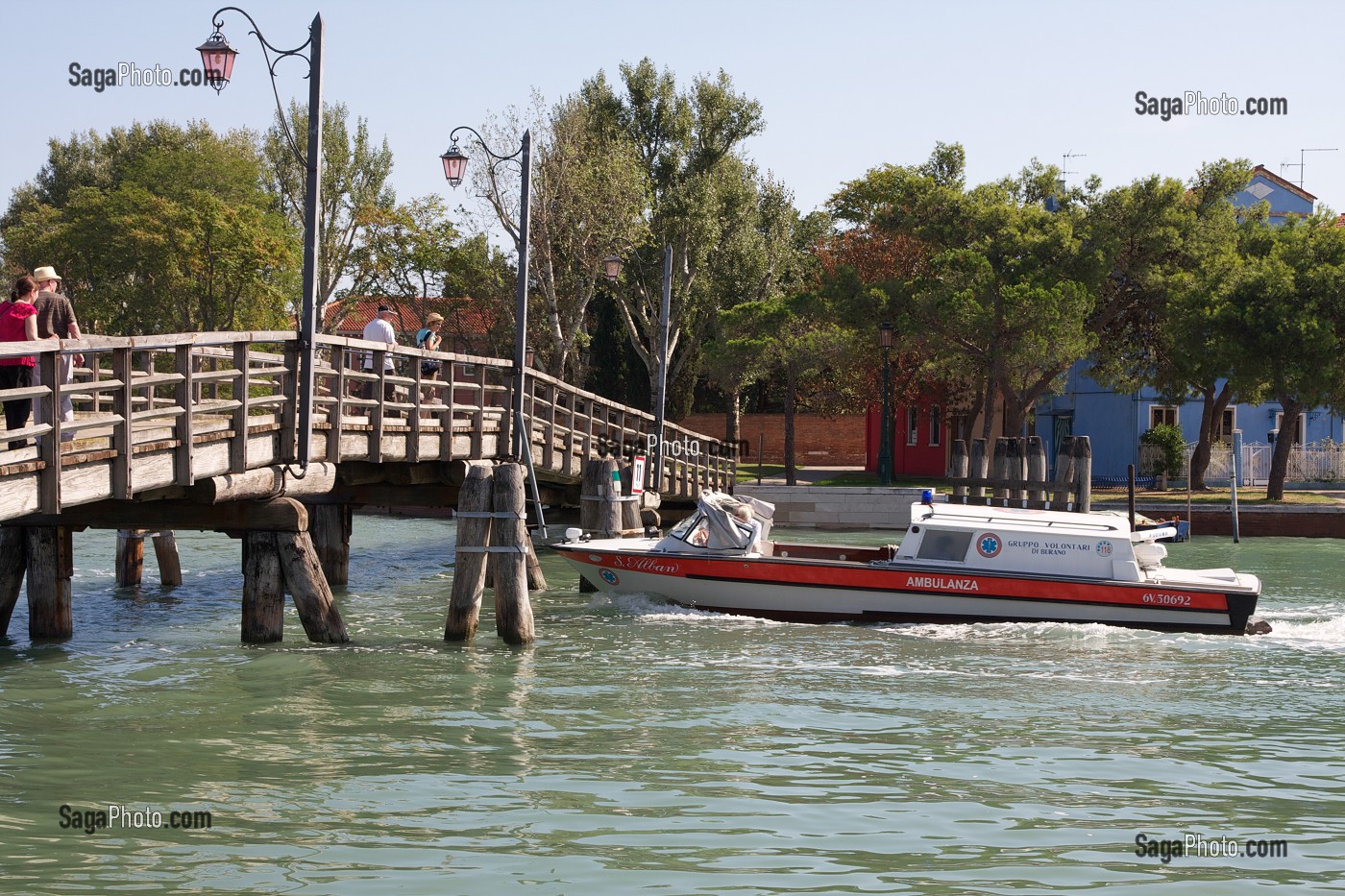 ILE DE BURANO, LAGUNE DE VENISE, ITALIE 