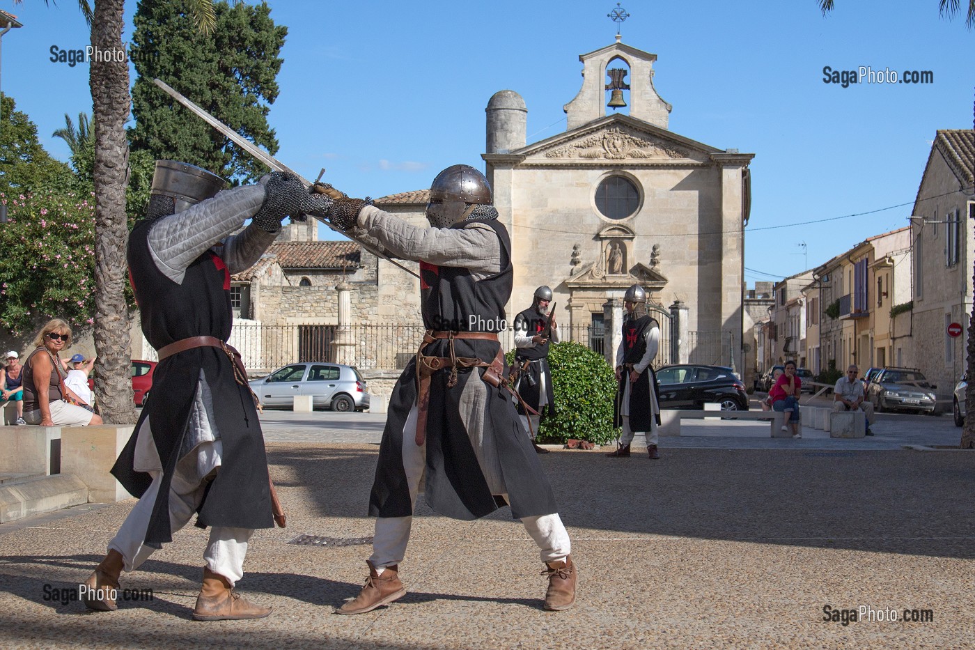 FETE DE LA SAINT-LOUIS, AIGUES-MORTES, GARD (30), FRANCE 