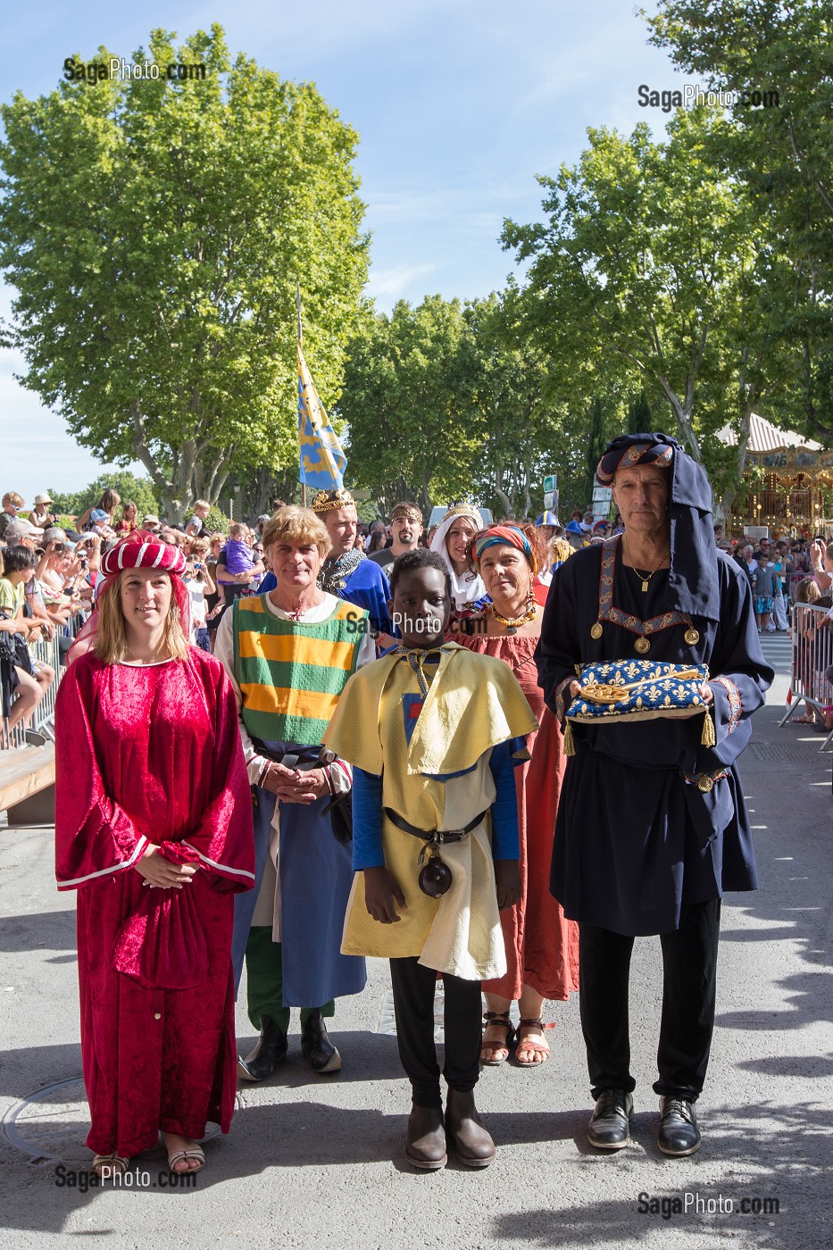 FETE DE LA SAINT-LOUIS, AIGUES-MORTES, GARD (30), FRANCE 