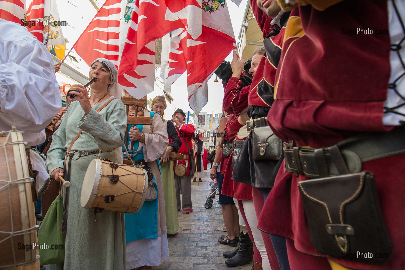 FETE DE LA SAINT-LOUIS, AIGUES-MORTES, GARD (30), FRANCE 