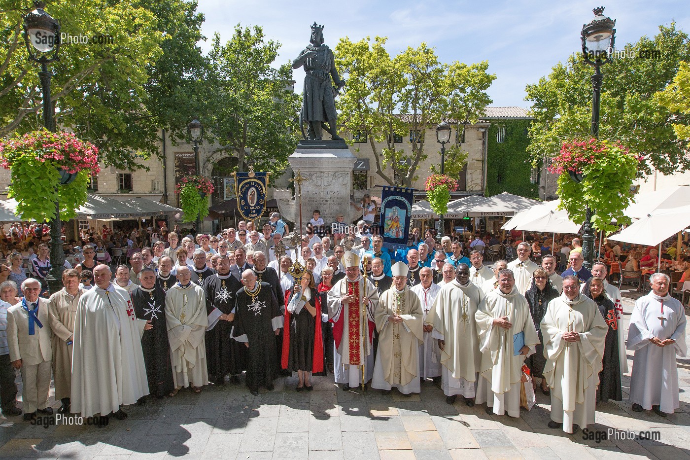 FETE DE LA SAINT-LOUIS, AIGUES-MORTES, GARD (30), FRANCE 