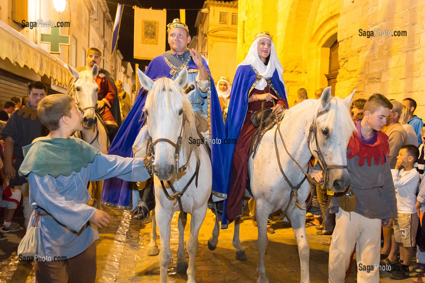 FETE DE LA SAINT-LOUIS, AIGUES-MORTES, GARD (30), FRANCE 
