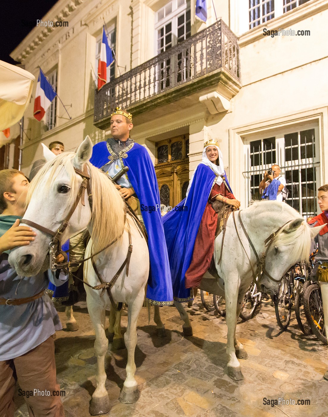 FETE DE LA SAINT-LOUIS, AIGUES-MORTES, GARD (30), FRANCE 