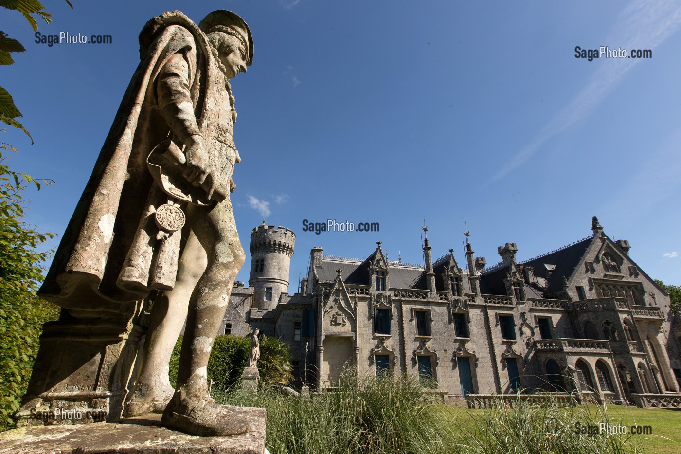 LE CHATEAU DE KERIOLET, CONCARNEAU, (29) FINISTERE, BRETAGNE, FRANCE 